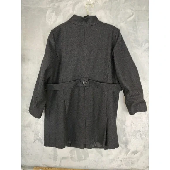 Centigrade Women's Gray Wool Blend Button Front Coat Size 2X Outerwear - Picture 8 of 10